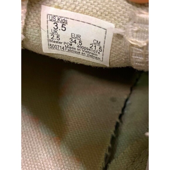 Vans Classic Slip On Silver Shoes With Box Kids Size 3.5 - Picture 8 of 16